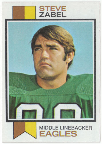 1973 Topps Football #317 Steve Zabel
