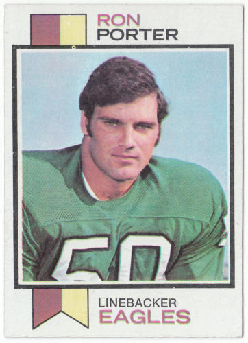 1973 Topps Football #342 Ron Porter