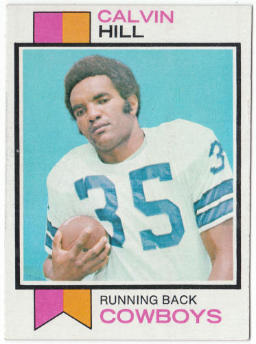 1973 Topps Football #35 Calvin Hill