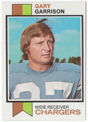 1973 Topps Football #375 Gary Garrison