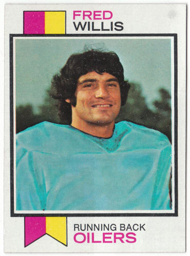 1973 Topps Football #396 Fred Willis