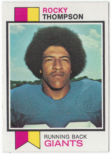 1973 Topps Football #441 Rocky Thompson Rookie Card