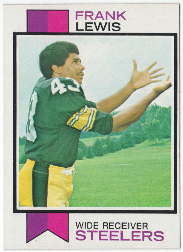 1973 Topps Football #456 Frank Lewis Rookie Card