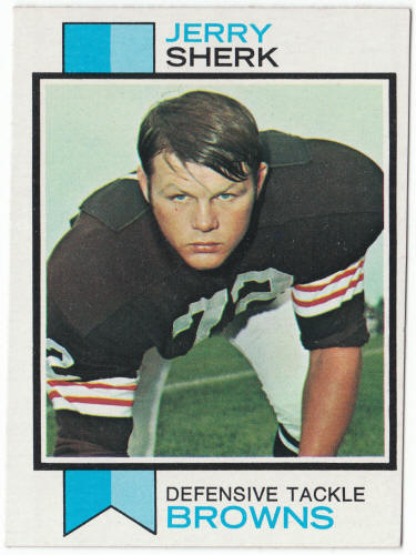 1973 Topps Football #459 Jerry Sherk Rookie Card