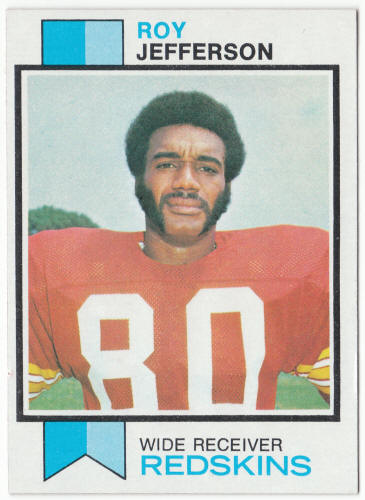 1973 Topps Football #472 Roy Jefferson