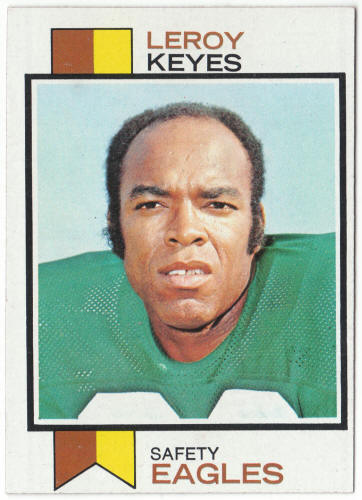 1973 Topps Football #508 Leroy Keyes