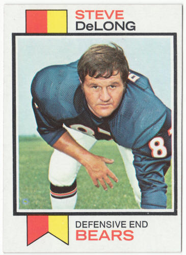 1973 Topps Football #63 Steve DeLong