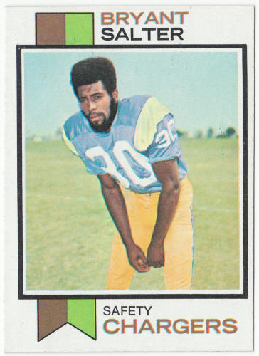 1973 Topps Football #67 Bryant Salter Rookie Card