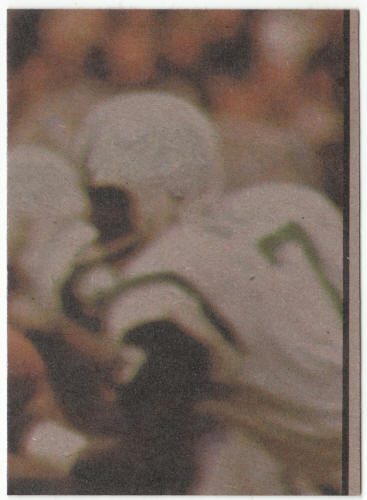 1973 Topps Cincinnati Bengals Team Checklist back