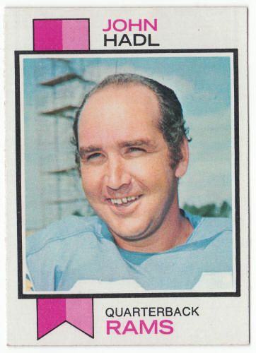 1973 Topps Football #215 John Hadl Card