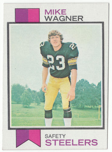 1973 Topps Football #246 Mike Wagner Rookie Card