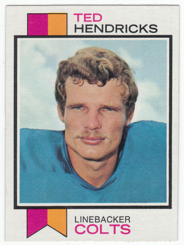 1973 Topps Ted Hendricks #430