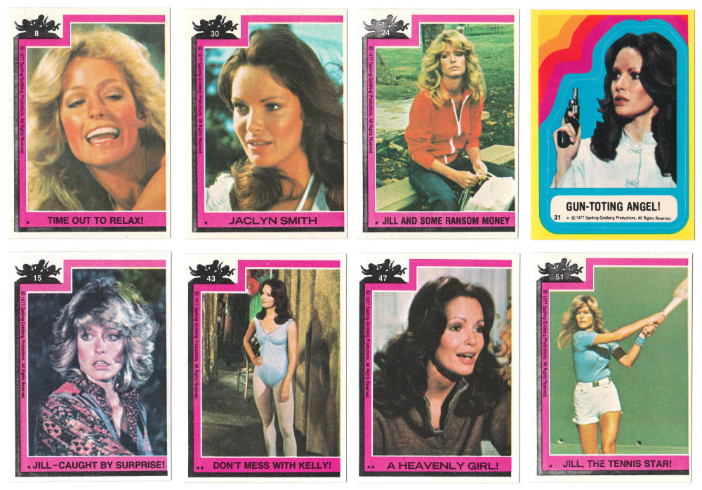 1977 Topps Charlies Angels Series 1 Cards Series 3 Sticker