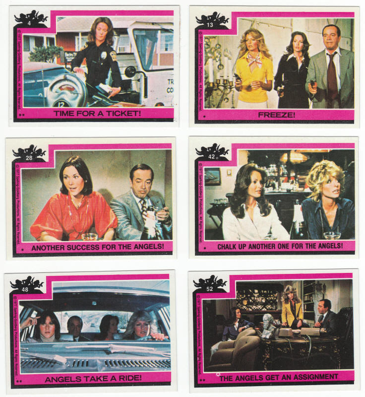 1977 Topps Charlies Angels Series 1 Cards