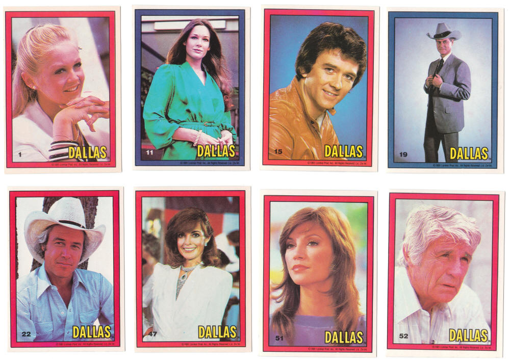 1981 Donruss Dallas Cards