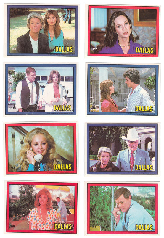1981 Donruss Dallas Cards