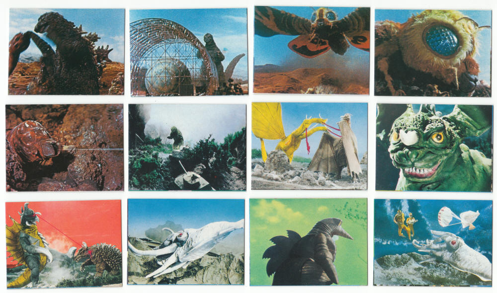 1983 Yamakatsu Godzilla Trading Cards