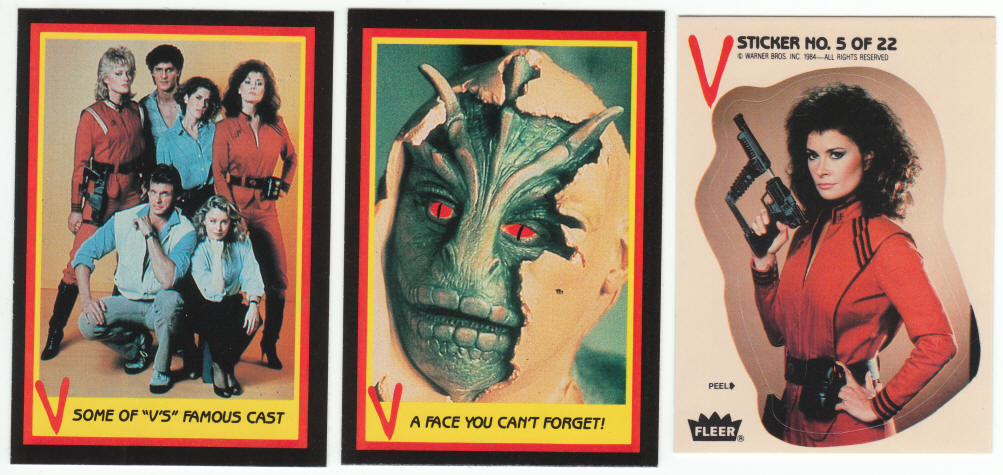 1984 Fleer V Trading Cards Stickers