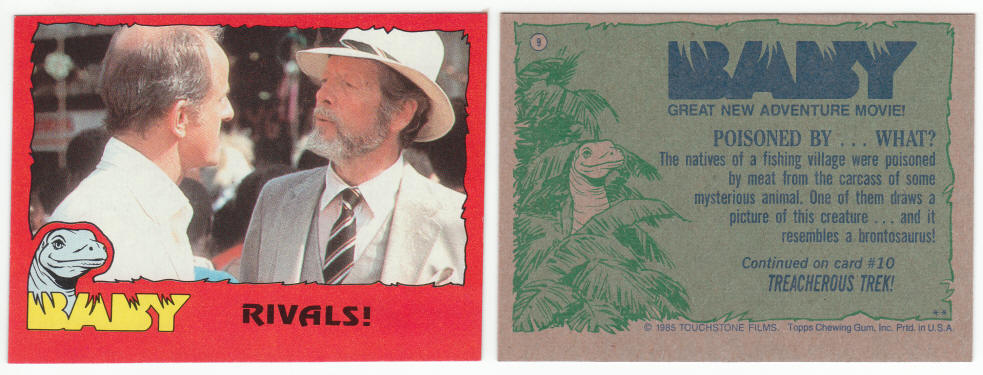 1985 Topps Baby Trading Cards