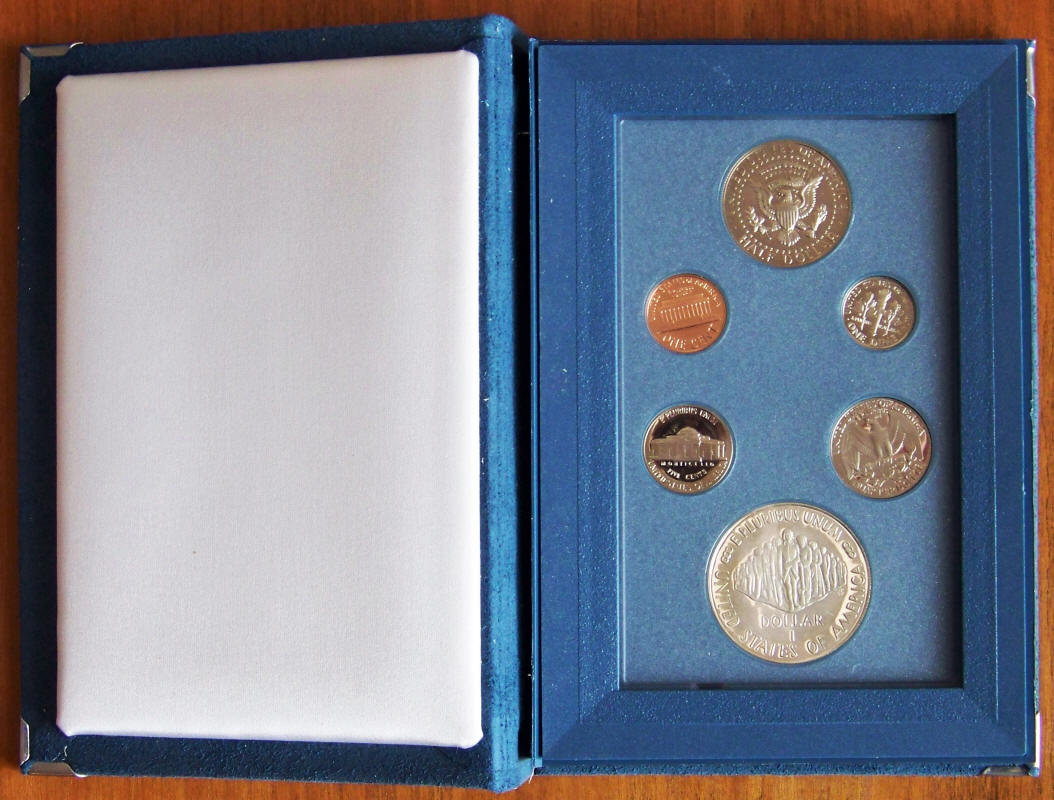 1987 United States Prestige Set reverse