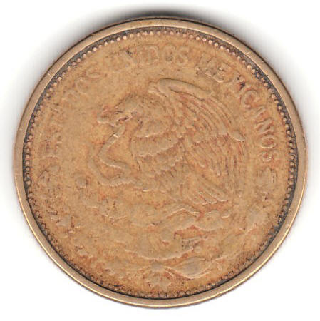 1988 Mexico 100 Pesos Coin obverse