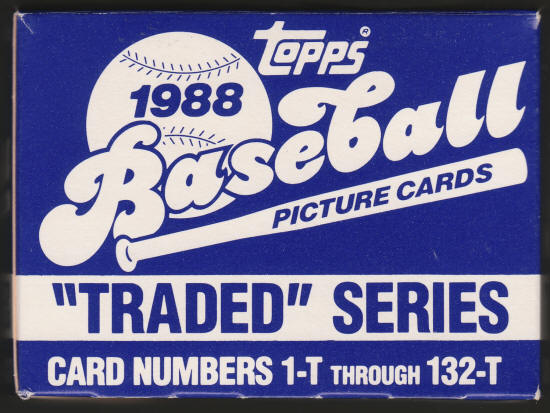 1988 Topps Traded Baseball Card Set