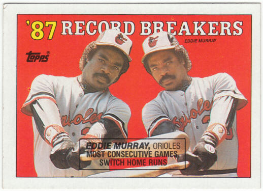 1988 Topps Baseball #4A Eddie Murray RB