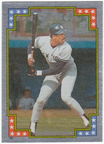 1988 Topps Superstar Sticker #159 Dave Winfield