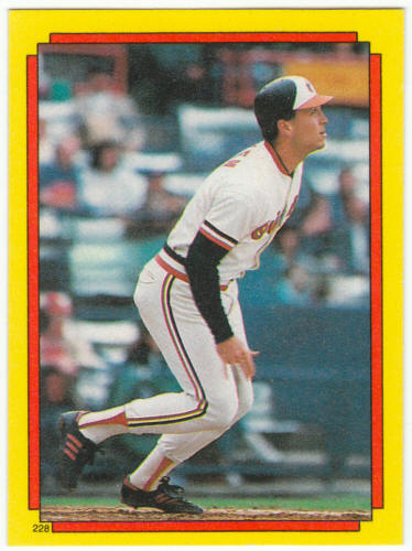 1988 Topps Superstar Sticker #228 Cal Ripken Jr