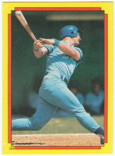 1988 Topps Superstar Sticker #259 George Brett
