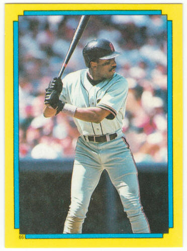 1988 Topps Superstar Sticker #86 Jeff Leonard