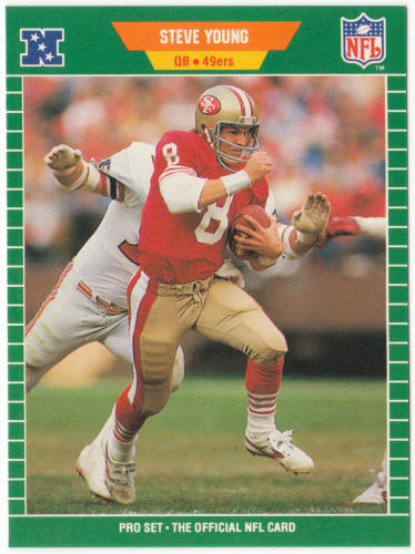1989 Pro Set Football #388 Steve Young