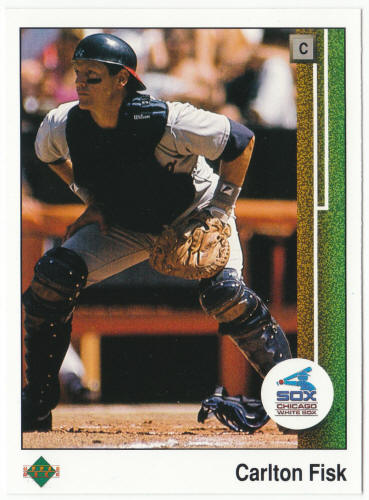 1989 Upper Deck Baseball #609 Carlton Fisk