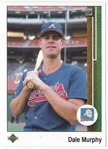 1989 Upper Deck Baseball #357B Dale Murphy