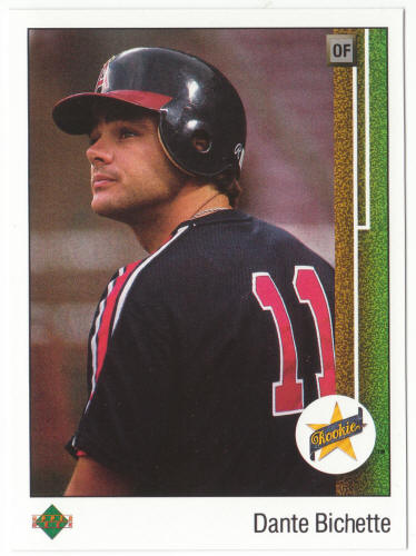 1989 Upper Deck #24 Dante Bichette Rookie Card