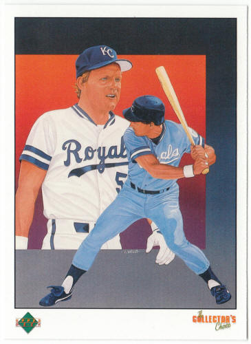 1989 Upper Deck Baseball #689 George Brett TCL