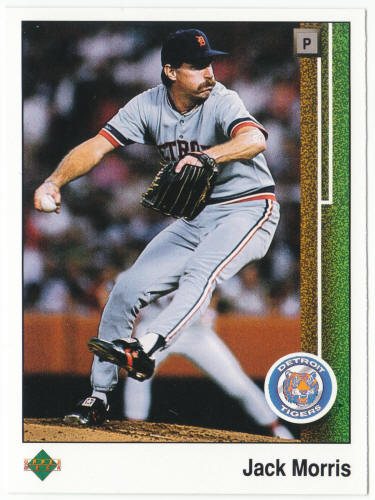 1989 Upper Deck Baseball #352 Jack Morris