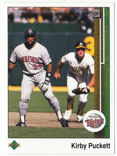 1989 Upper Deck Baseball #376 Kirby Puckett