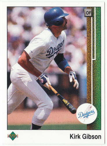 1989 Upper Deck Baseball #633 Kirk Gibson