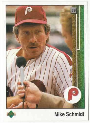 1989 Upper Deck Baseball #406 Mike Schmidt