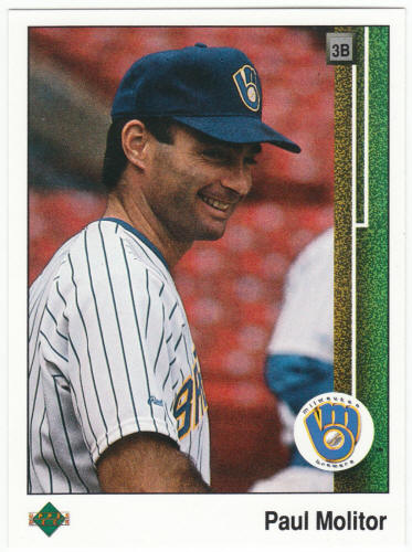 1989 Upper Deck Baseball #525 Paul Molitor