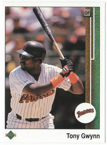 1989 Upper Deck Baseball #384 Tony Gwynn