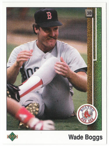 1989 Upper Deck Baseball #389 Wade Boggs