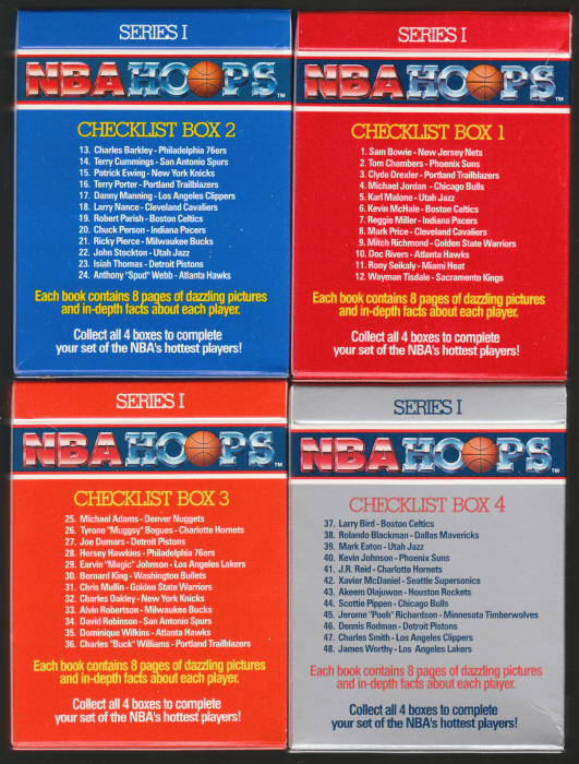 1990-91 Hoops Collect-A-Books