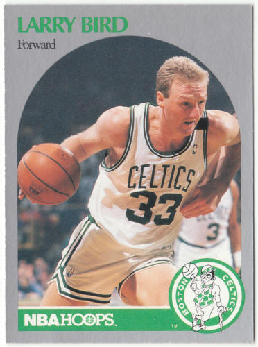 1990-91 Hoops Basketball #39 Larry Bird