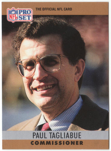 1990 Pro Set Football #CC2 Paul Tagliabue