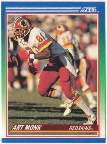 1990 Score Football #12 Art Monk