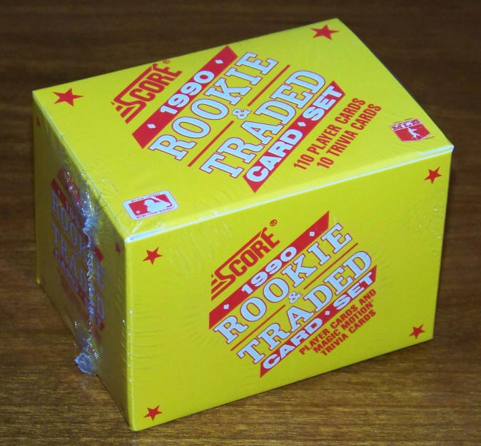 1990 Score Baseball Rookie and Traded Cards Factory Sealed Set