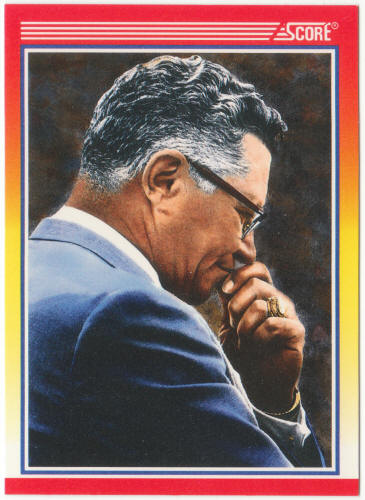 1990 Score Football #603 Vince Lombardi