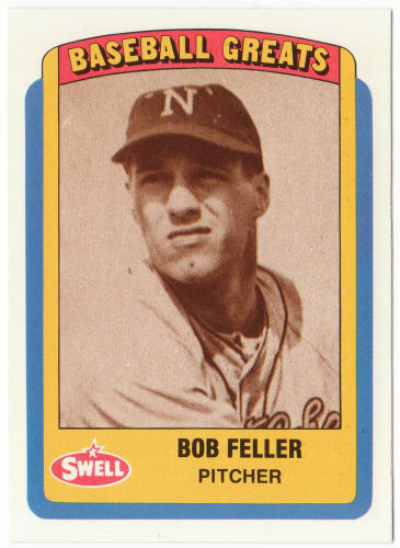 1990 Swell Baseball Greats #60 Bob Feller
